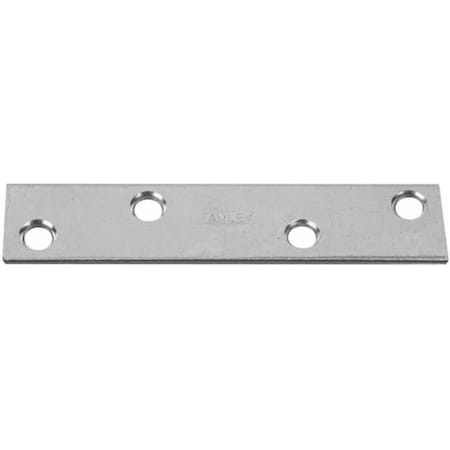 Stanley Stanley Hardware 4 in. X .63 in. Zinc Plated Mending Plates Without Screws  272732 272732